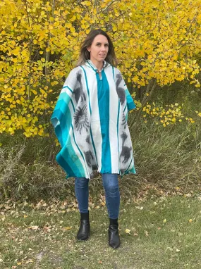 Soft Cozy Andean Artisan Alpaca Fiber Poncho