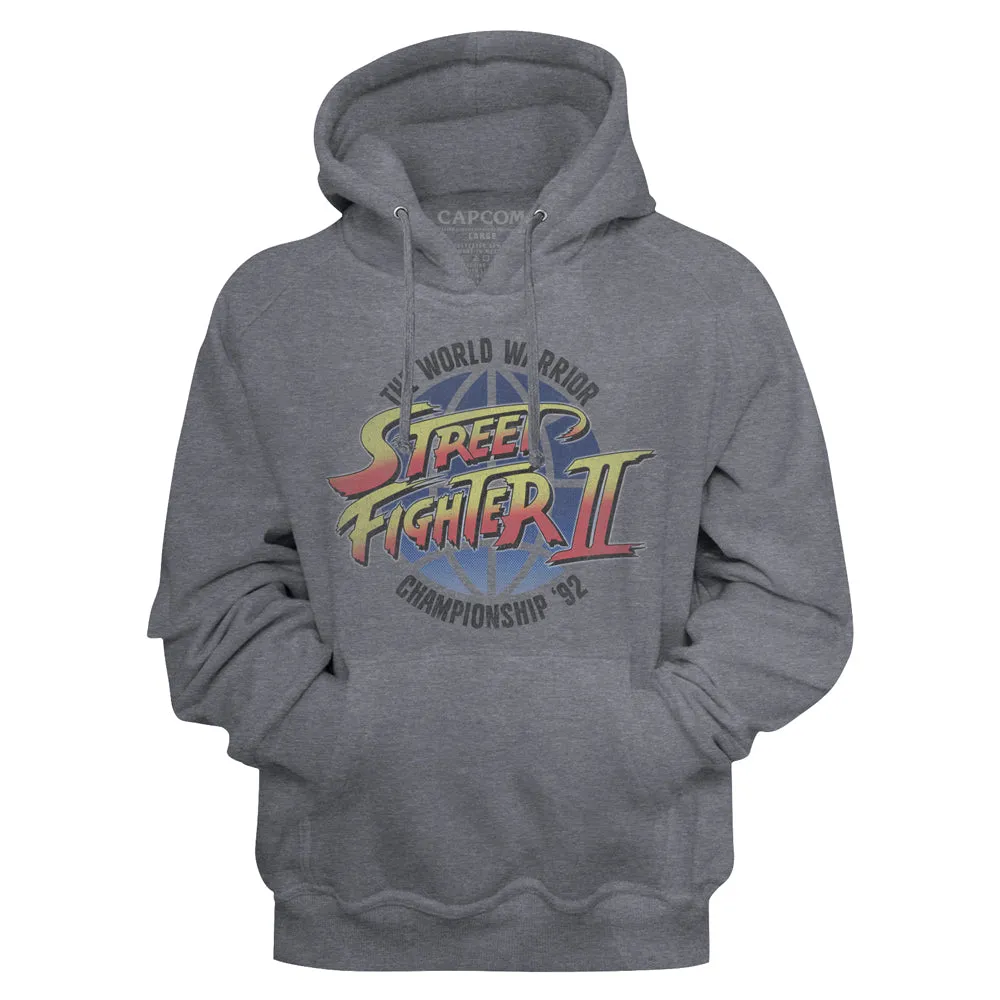 Street Fighter World Warrior Men's Sweatshirt With Hood