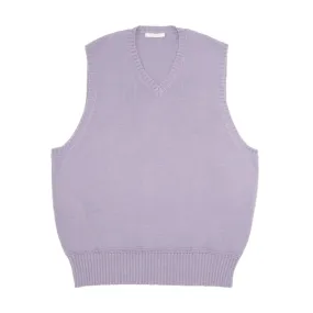 Sweater Vest - Lavender Cotton