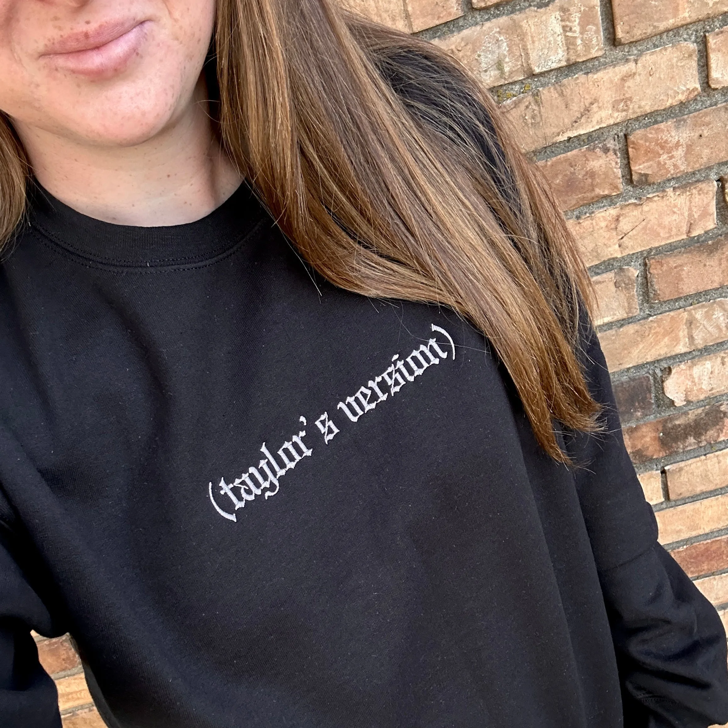 (Taylor's Version) Reputation on Black Heavy Blend Sweatshirt