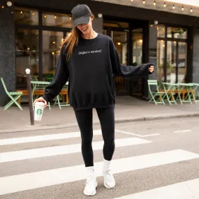 (Taylor's Version) Reputation on Black Heavy Blend Sweatshirt
