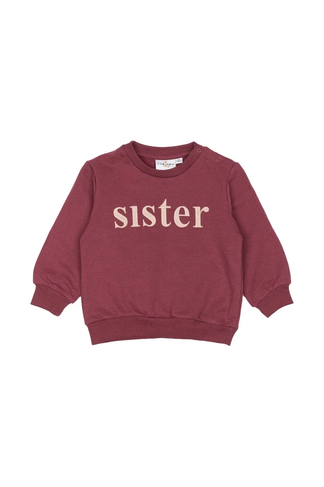 The New Siblings - Tnsmolly Sweatshirttns5838 - Crushed Berry
