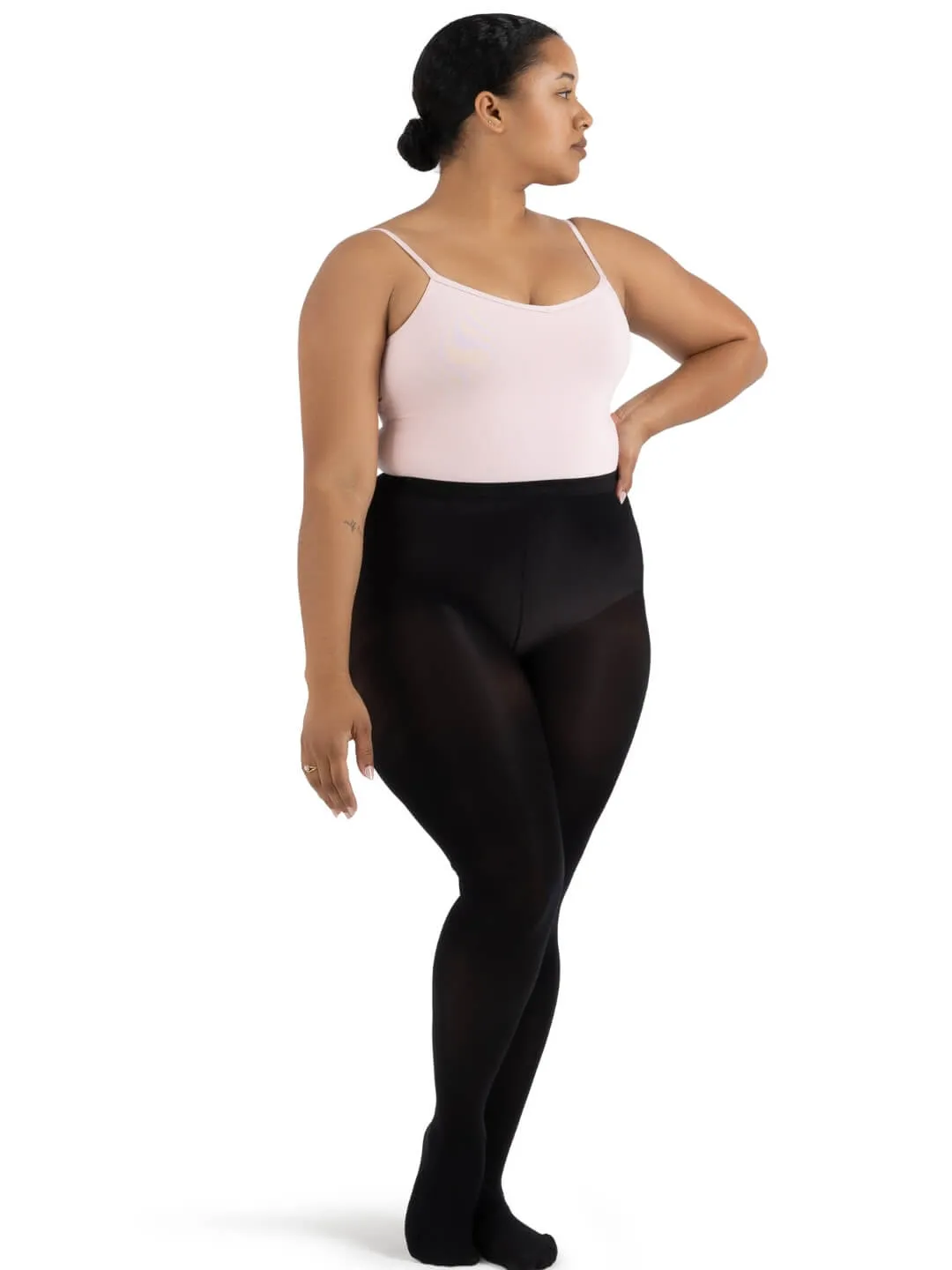 Ultra Hold Plus Size Footed Tight
