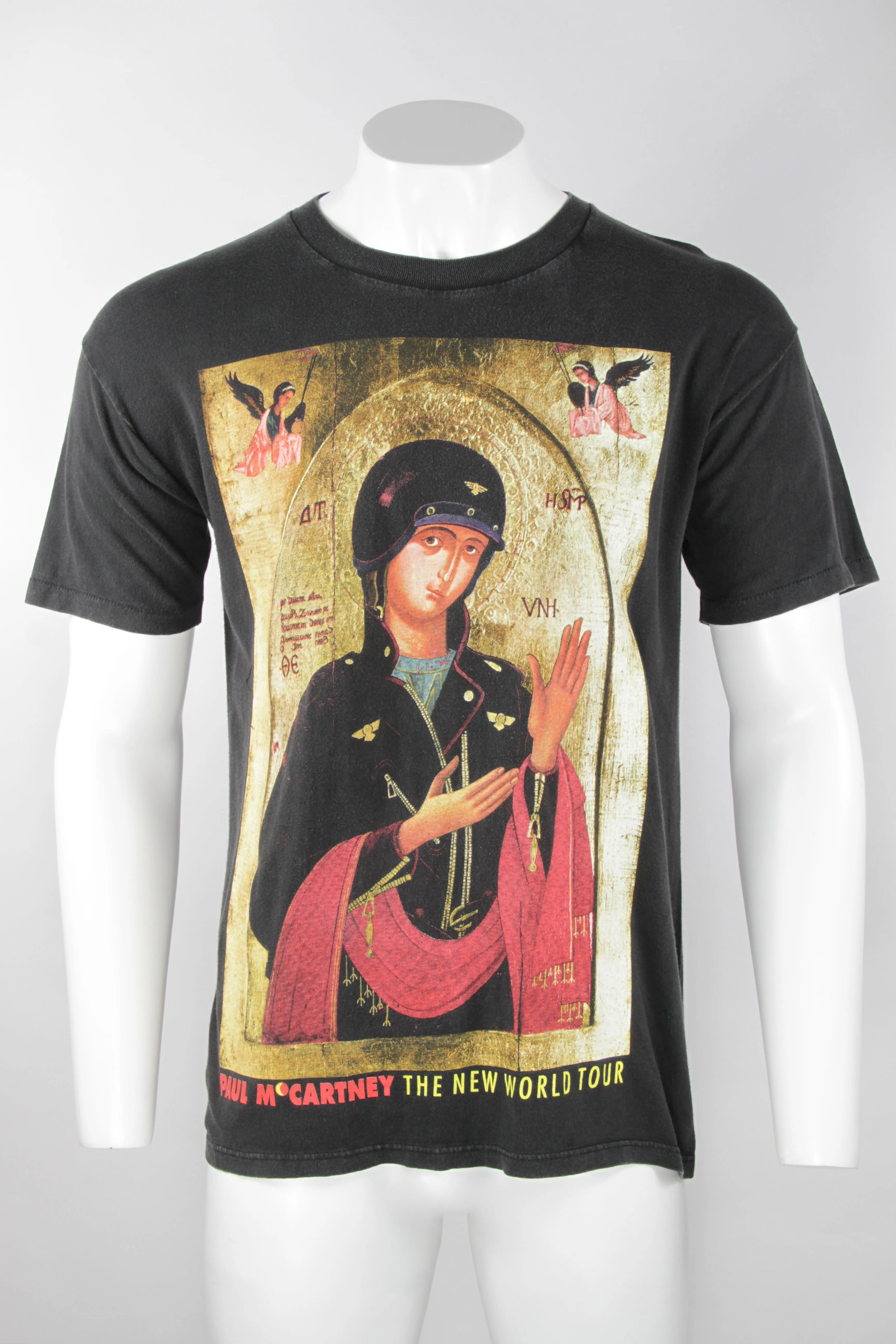 Vintage 1993 Paul Mcartney Biker like an icon tour t-shirt - L