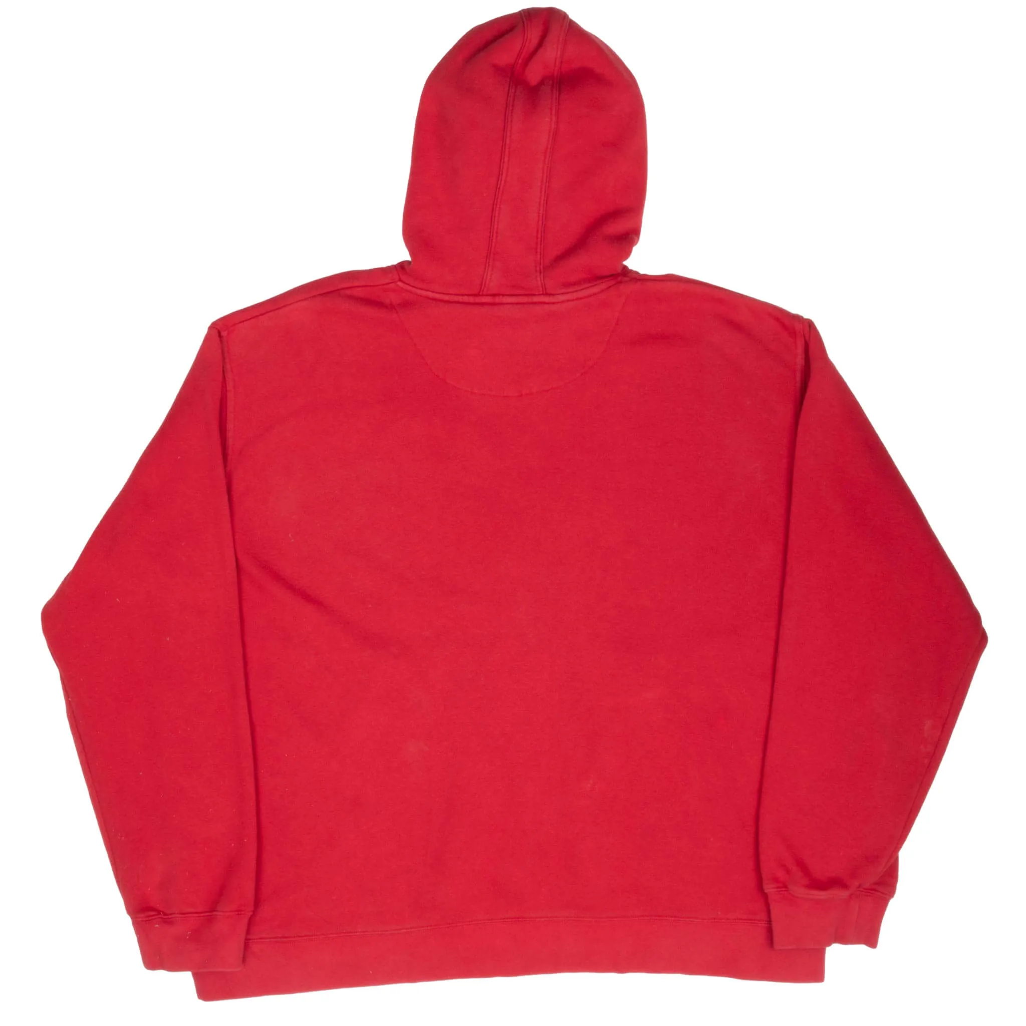 VINTAGE NIKE CLASSIC SWOOSH RED HOODIE SWEATSHIRT 2000S XL