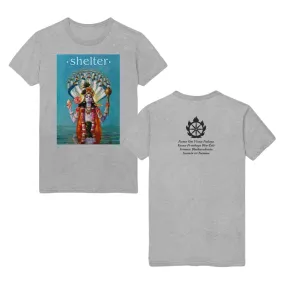Vishnu In The Lake Heather Grey Tee