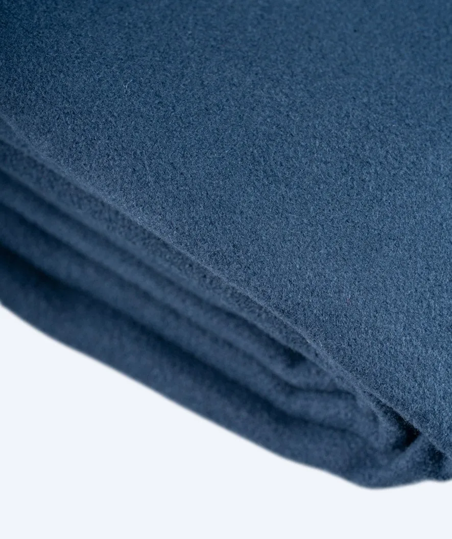 Watery badeponcho til junior - Microfiber - Mørkeblå