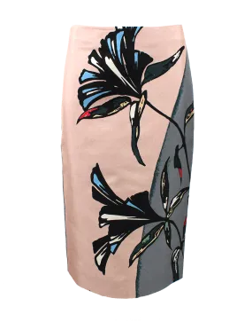 Windrush Printed Pencil Skirt
