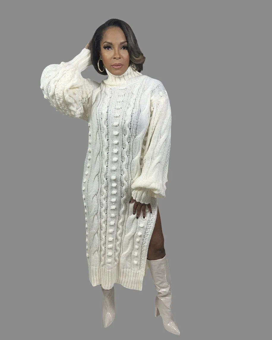 Winter Sweater Dress