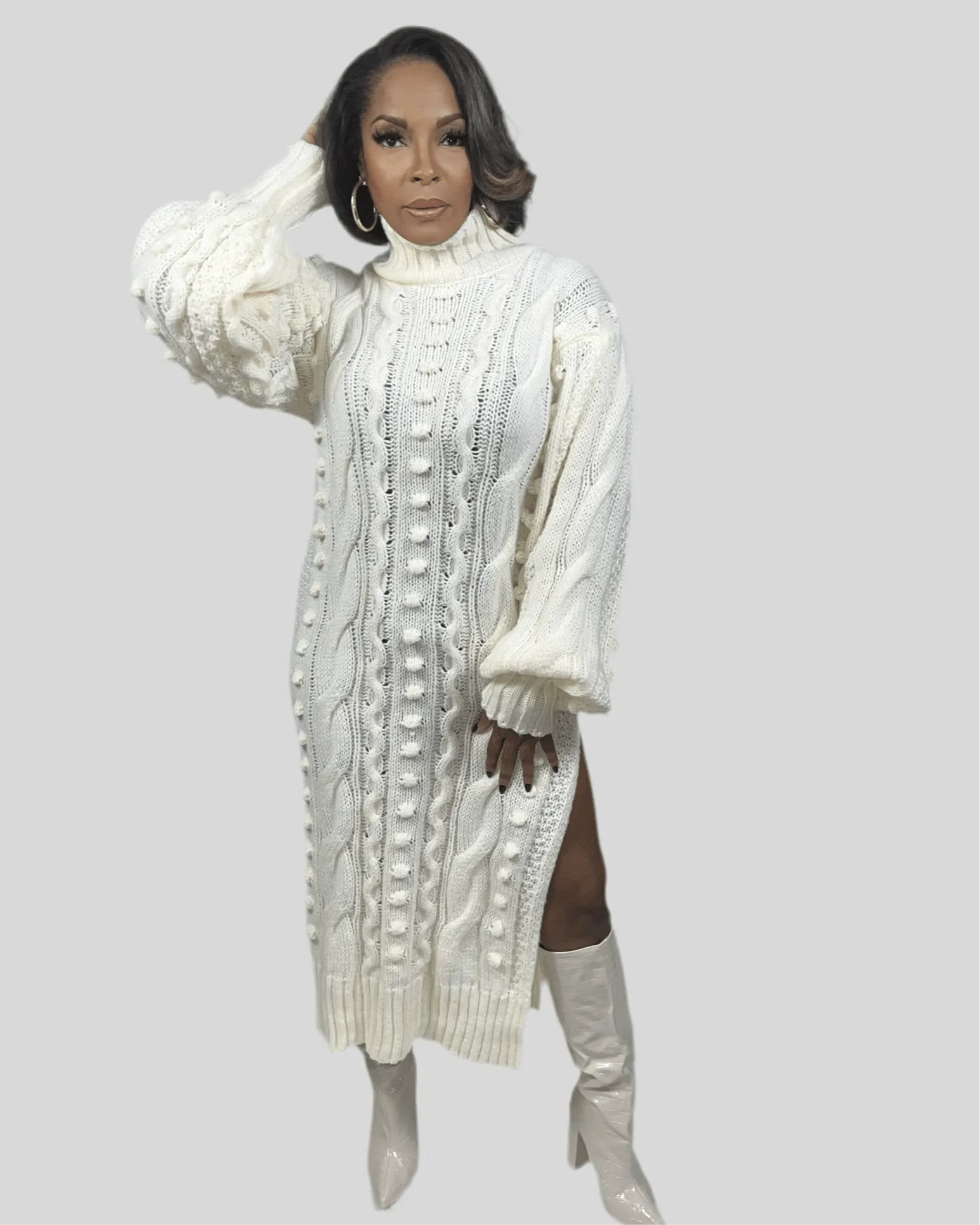 Winter Sweater Dress