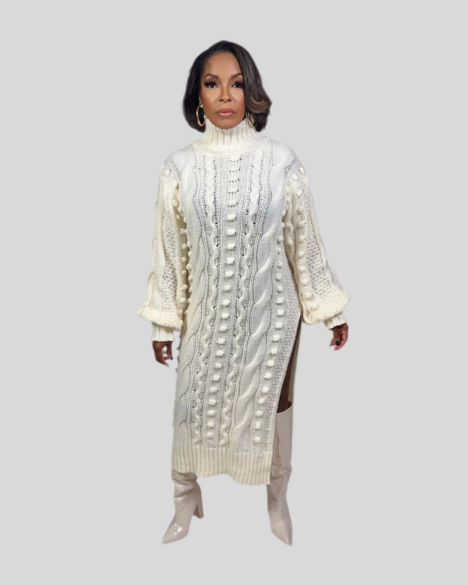 Winter Sweater Dress