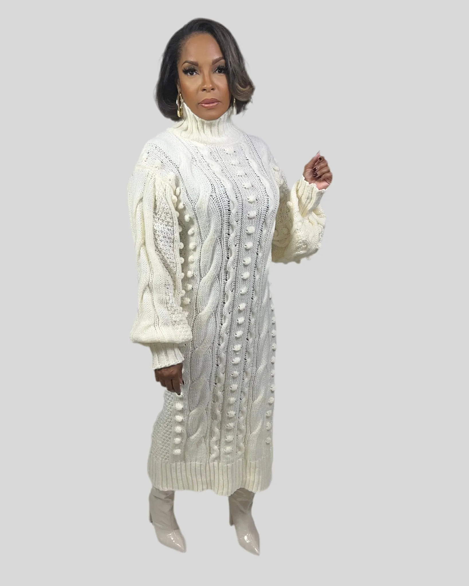 Winter Sweater Dress