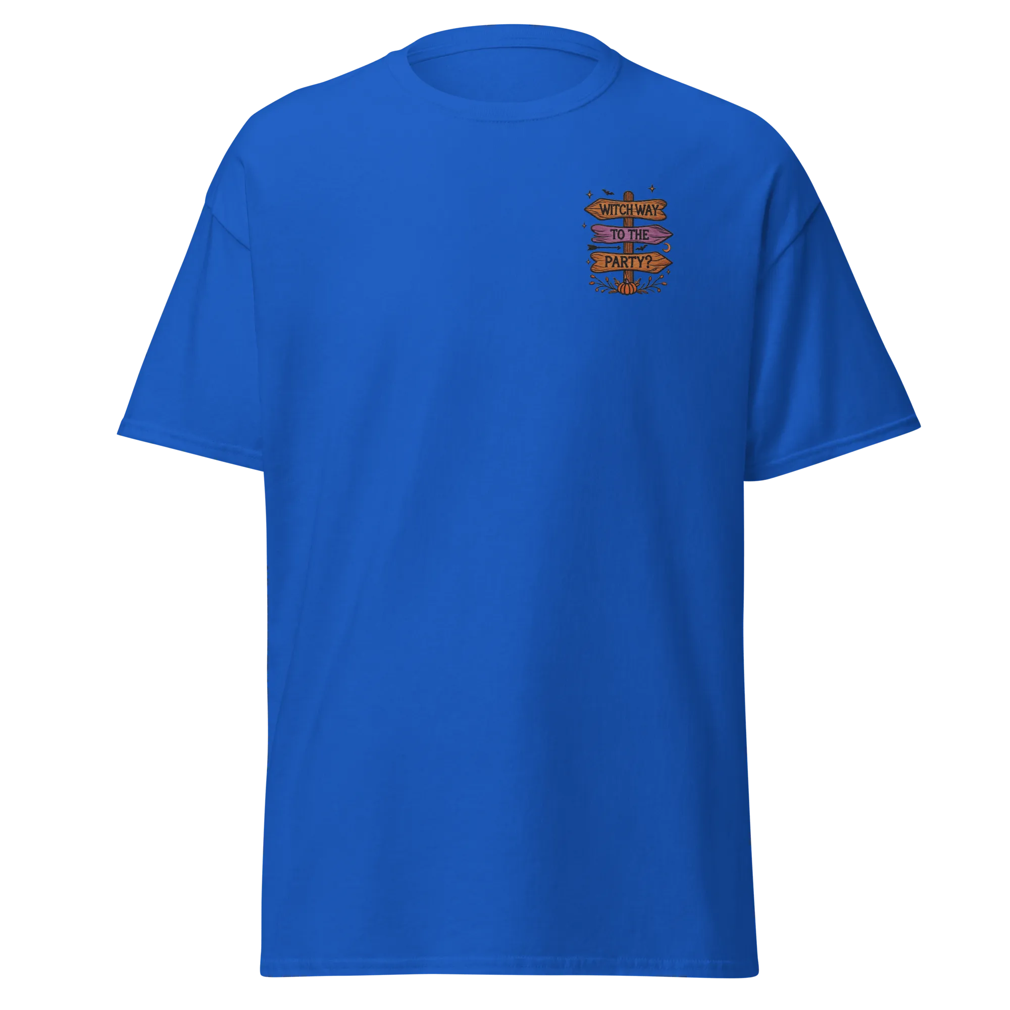 Witch Way To The Party? - Halloween T-Shirt - Spooky Tees