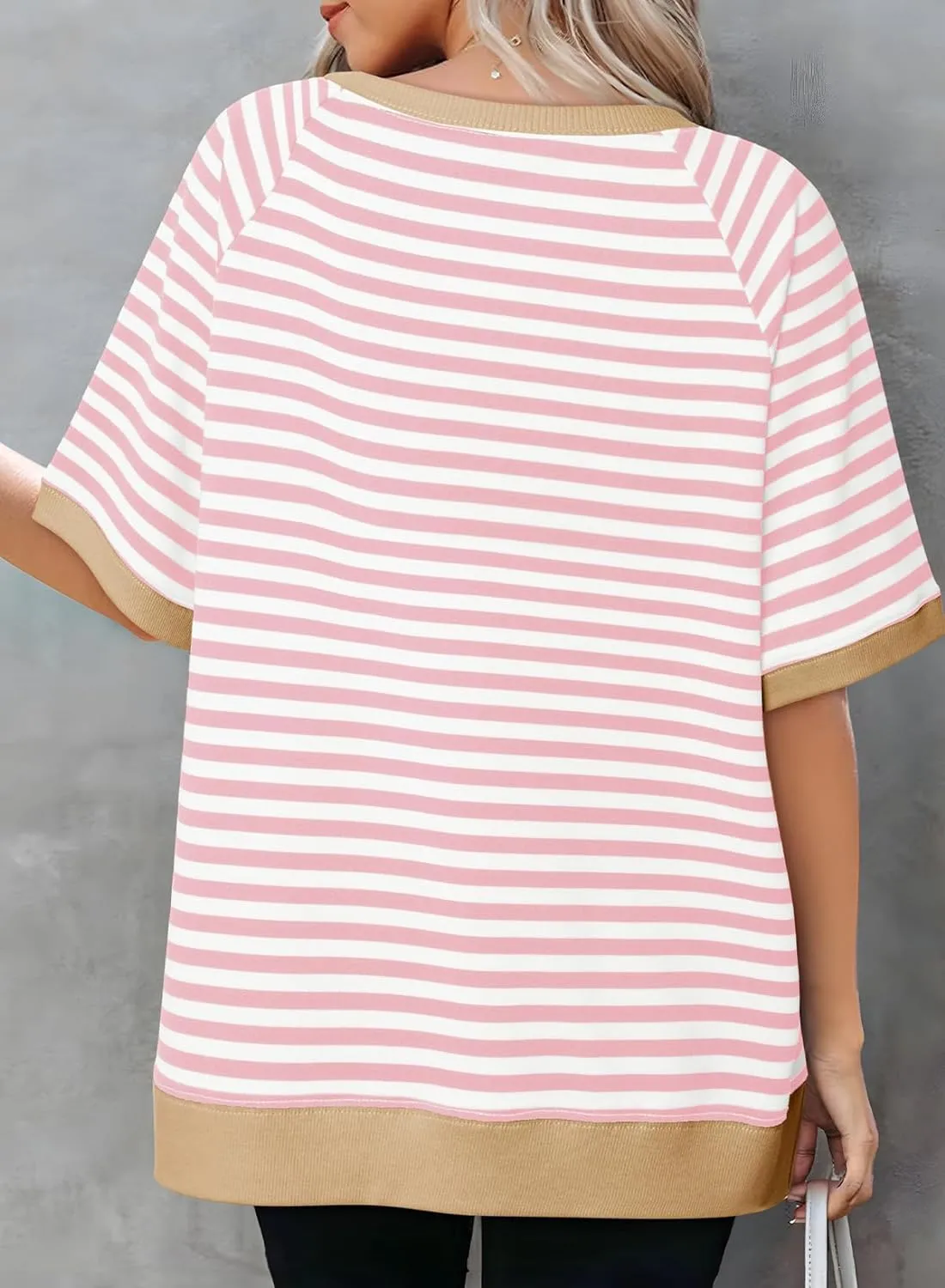 Women's Oversized Striped T Shirts (Buy 3 Free Shipping)