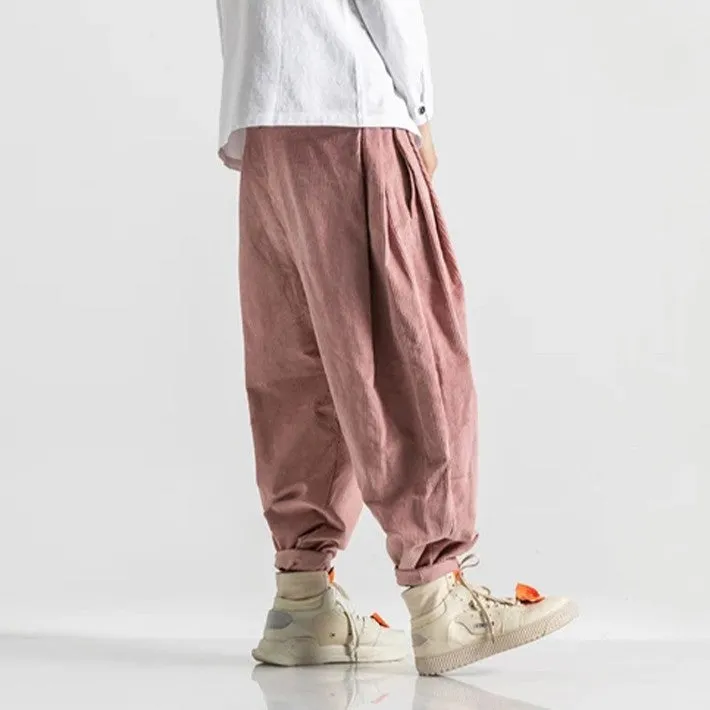 Yasser Baggy Corduroy Trousers