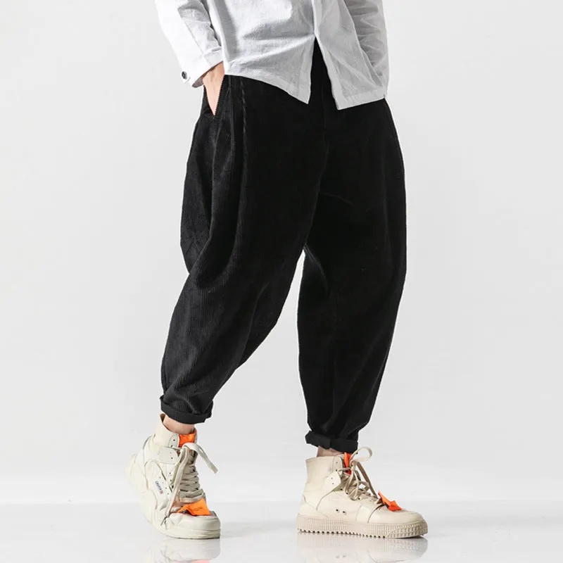 Yasser Baggy Corduroy Trousers