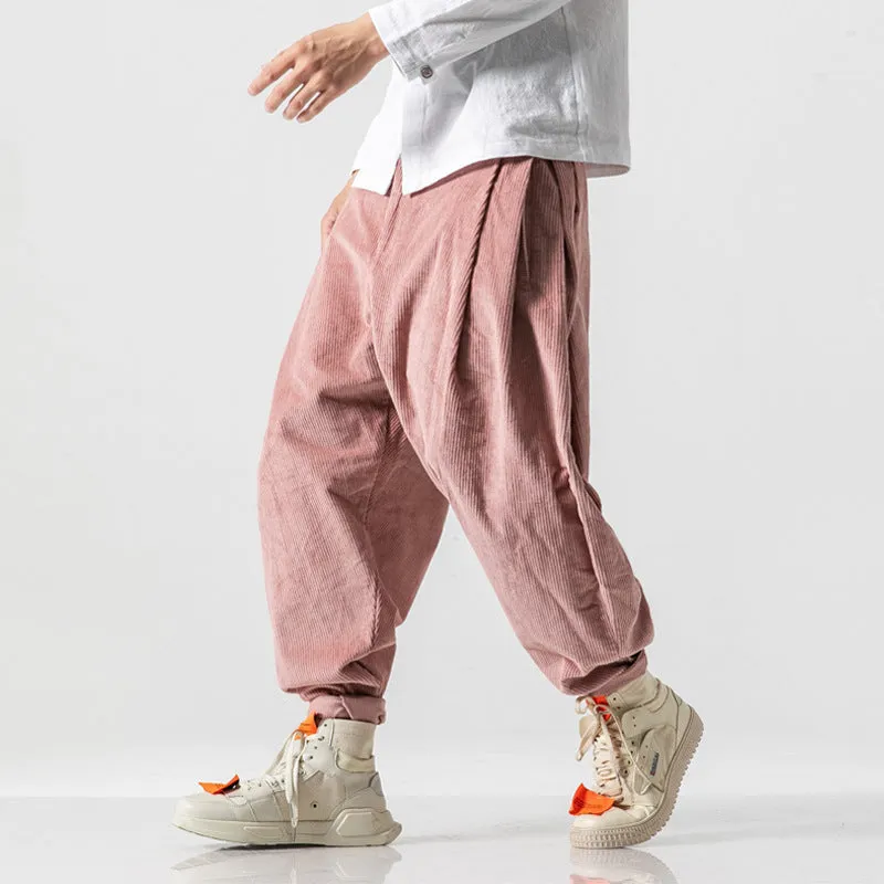 Yasser Baggy Corduroy Trousers